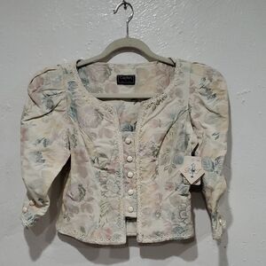 Bridgerton Button-Up Women's Top